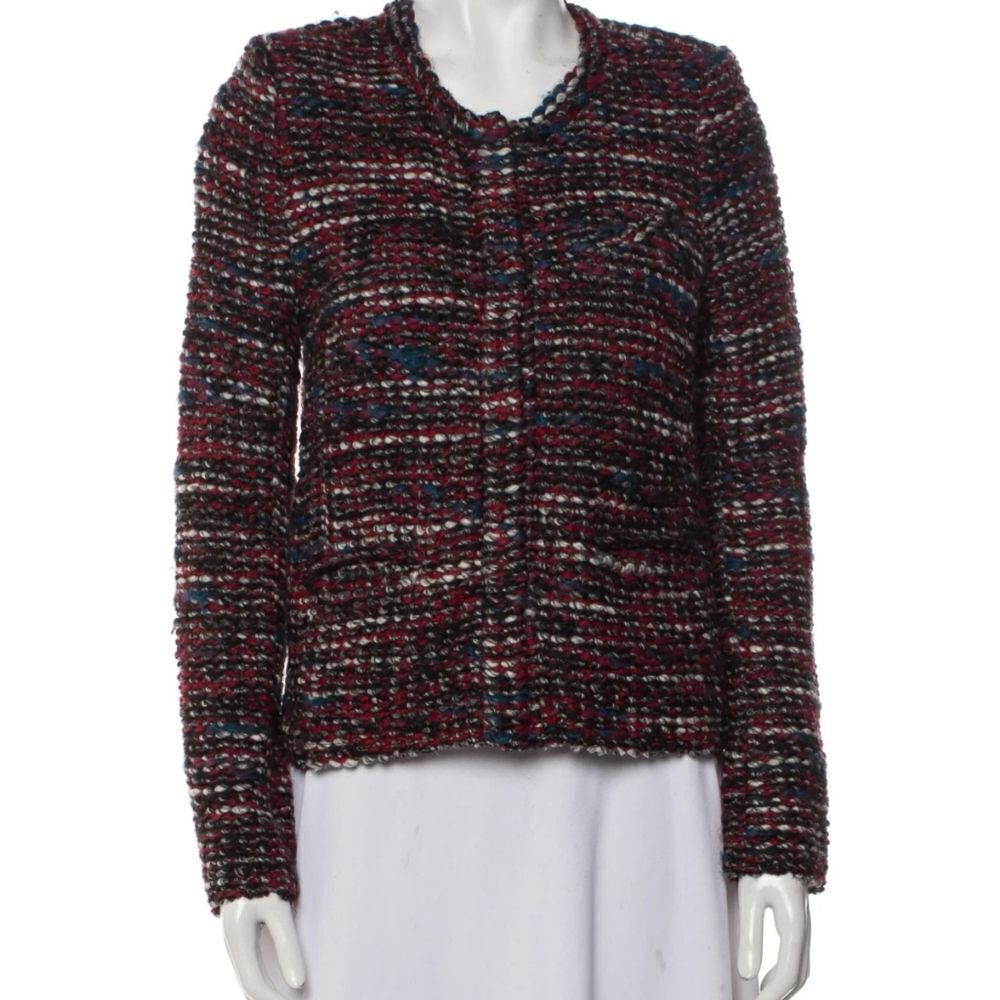 Iro Tweed Pattern Jacket
